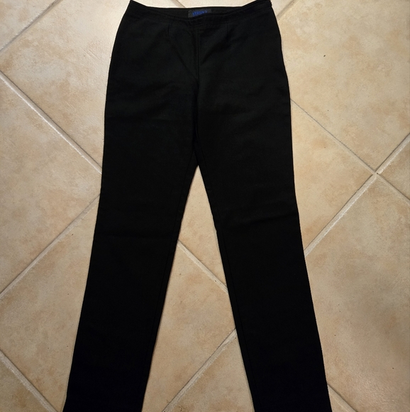 Vintage authentic Versace Side zip tapered black Pants made Italy - Picture 11 of 11
